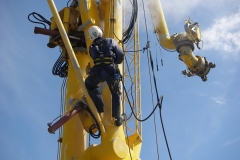 Cleaning at the Isle of Grain for Esso